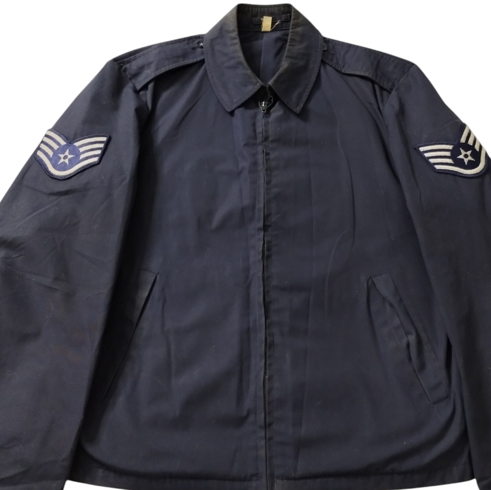 Vintage 70's Mens US AIR FORCE Uniform Military Light Weight Jacket size 38L